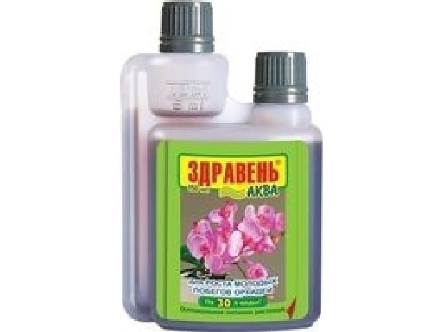 Здравень Аква OPTI DOZA для роста молодых побегов орхидей 150 мл (32 шт/кор)